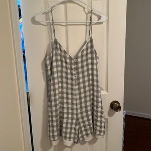 NWT. Side zipper, fully lined, summer romper